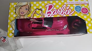 barbie crusin convertible corvette radio control car