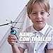 PALA PERRA RC Helicopter Flying Toys with Rechargeable Mini Infrared Induction Drone, RC Toys for Kids Boys Girls Indoor Games (Flying Robot)
