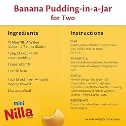 NILLA Wafers Mini Cookies, Vanilla Wafers, 10 Snack