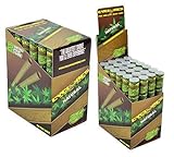 Cyclones Natural Flavored Pre-Rolled Hemp Wraps (Full Box, 48 Wraps)