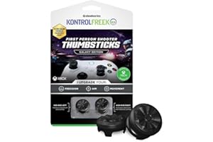 KontrolFreek FPS Freek Galaxy Black for Xbox One and Xbox Series X Controller | 2 Performance Thumbsticks | 1 High-Rise, 1 Mid-Rise | Black