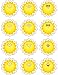 Teacher Created Resources Happy Suns Mini Accents (5422)