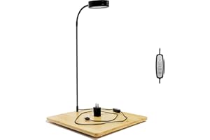 AREPK Aquarium Light Full Spectrum LED, for Under 3 Gallon Fish Tank, Light with Timer Auto On/Off, Betta Fish Tank,Indoor Plant Growth, Potted Plants, Succulent, Miniature Gardening Landscape (5)