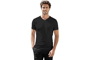H2H Mens Casual Slim Fit Short Sleeve T-Shirts Soft Lightweight V-Neck/Crew-Neck Size XS to 3XL