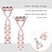 Aokon Bling Bands for Women Apple Watch Band 38mm Stainless Steel Metal Replacement Wristband Fashion Strap for Apple Watch Nike+, Series 3, Series 2, Series 1, Sport, Edition, Rose Gold