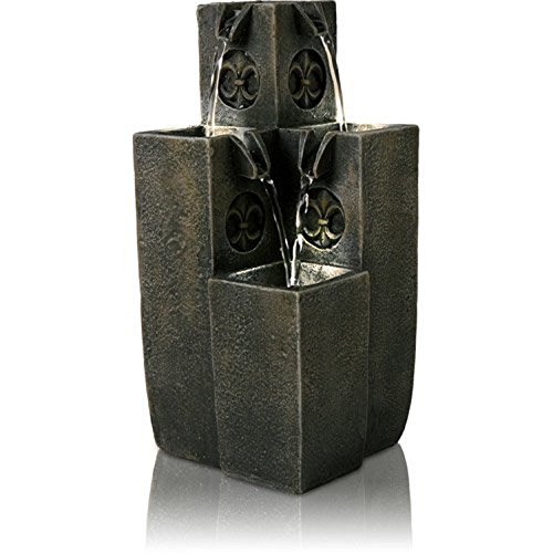 HoMedics EnviraScape Fleur-De-Lis Illuminated Relaxation Fountain