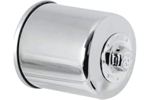 K&N Motorcycle Oil Filter: High Performance, Premium, Designed to be used with Synthetic or Conventional Oils, Wrench Off Nut: Fits Select Honda, Kawasaki, Polaris, Yamaha Vehicles, KN-303C