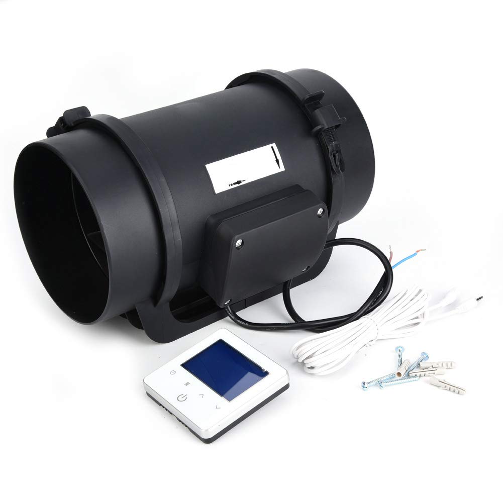 6inch Exhaust Inline Duct Fan,EC Motor Ventilation Exhaust Fan