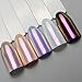 PrettyDiva Unicorn Mermaid Nail Powder Iridescent Aurora Chrome Pearl Nail Powder Unicorn Pigment(15)