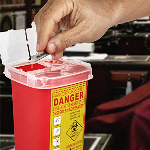 4 Medical+Sharps+Disposal+Container+FDA+Approved