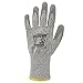JORESTECH Palm Dipped Polyurethane Coated Seamless Knit Work Gloves PPE Hand Protection Blade Cut Resistance Level 5 (Large) Pack of 12