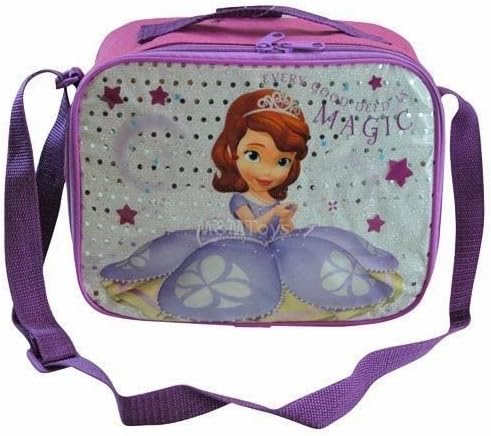 Disney Sofia the First Insulated Lunch Box Bag W/shoulder Adjustable Strap