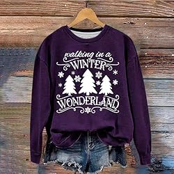 Women Plus Size Funny Christmas Shirts for Women