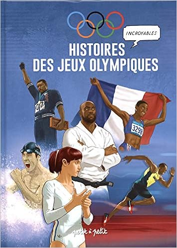 couverture de : Histoires incroyables des jeux olympiques en bd
