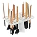 Yaheetech Makeup Brush Tree Brush Dryer Holder Make Up Tool (White)