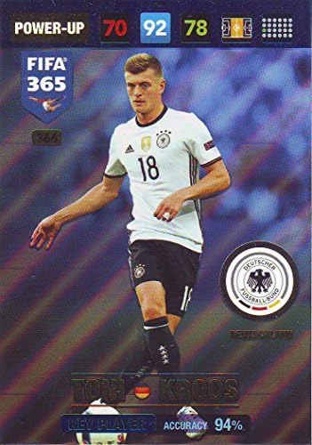 Panini FIFA 365 Adrenalyn XL 2017 Toni Kroos Key Player Trading Card