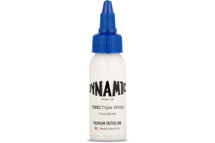 Dynamic Color Co Triple White Ink Bottle 1oz