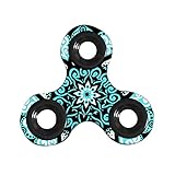 Jewby Hand Spinner Fidget EDC Finger Spinner Toy For Helps Focus, Stress, Anxiety Adult Children (Blue)
