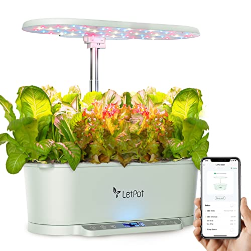 LetPot 15 Pods Smart Hydroponics Growing System with App and WiFi