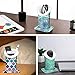 Fintie Plush Lined Eyeglasses Holder, Glasses Stand Case, Anti-scratch Glasses Storage Organizer for Desk, Nightstand, Office, Emerald Illusions