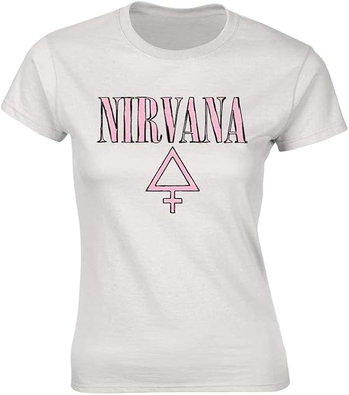 Ladies Nirvana Femme 2 Official Tee TShirt Womens Girls Amazon.co.uk