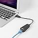 Unitek USB 2.0 to RJ45 LAN Wired Gigabit Ethernet Network Adapter and Supported 10/100 Mbps Ethernet for MacBook Air, MacBook Pro, Surface Pro (Black)