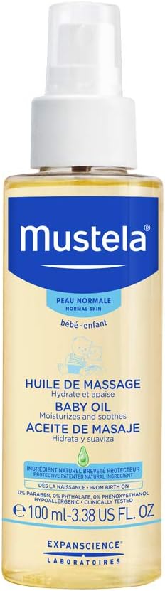 Mustela – Baby Oil (3.38 oz.)