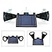 Solar Motion Sensor Light Outdoor, iThird 12 LED 600LM Solar Powered Security Lights Wall Mounted Twin Spotlights for Garage Garden Yard Porch Driveway Pool Daylight Super Bright Waterproof