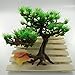 MMdex Artificial Green Tree Plastic Plant Decor for Aquarium Fish Tank, Bonsai for Hotel Rockery Ornament