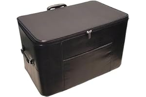 Edgerr P60924 Case Deluxe Hard Sided Spinner Trolley Roller Bag 24x14x15.5 for Larger Machines: Brother Babylock Janome Elna Singer Viking Pfaff