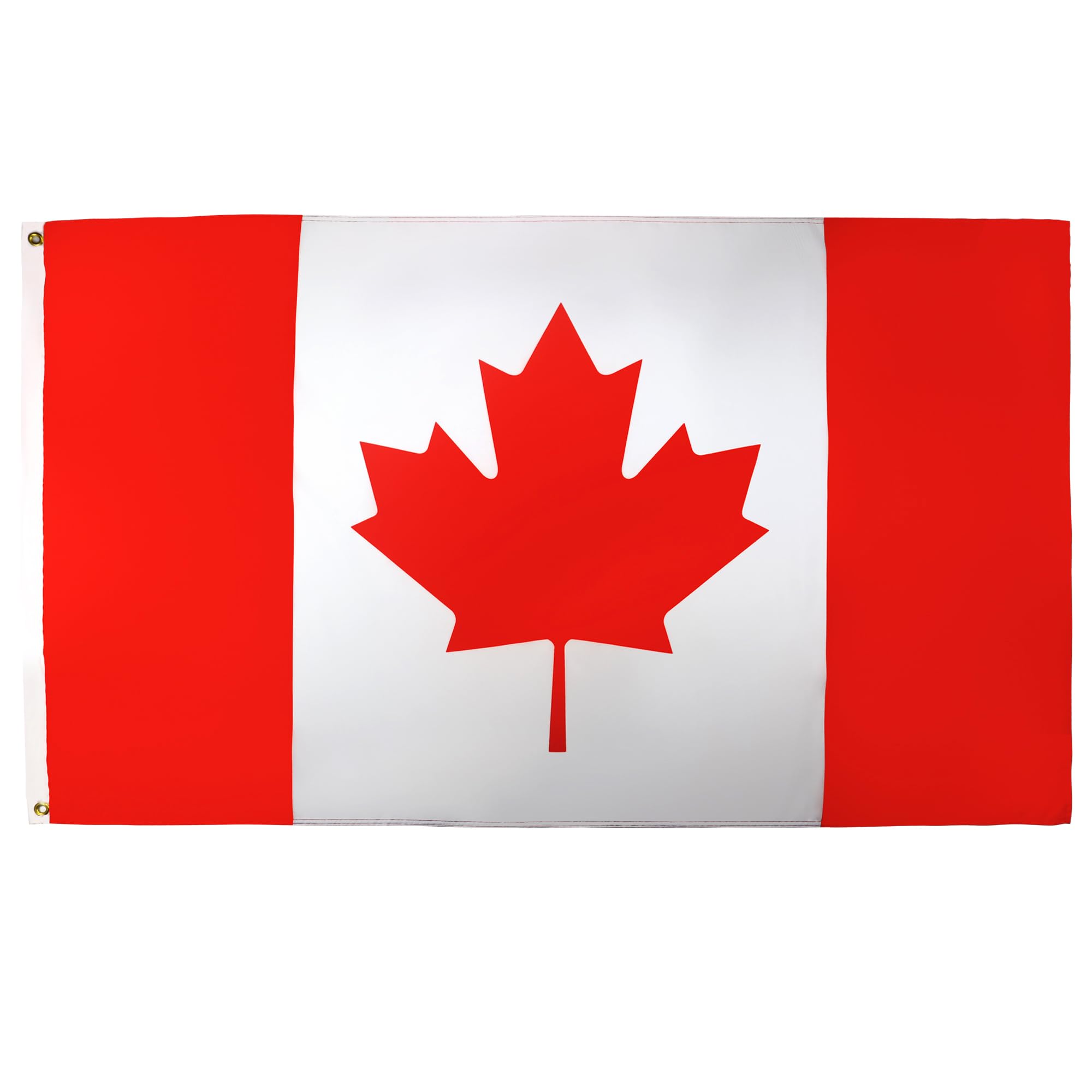 AZ FLAG - Canada Flag - 2x3 Ft - Light Polyester Canadian Banner with Two Brass Eyelets - Fade Resistant - Vivid Colors - 2' x 3' Feet - 90x60 Cm — image 1