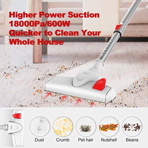 INSE Vacuum Cleaner, Corded Stick Vacuum, Handheld Vacuum, Powerful