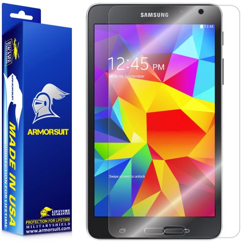 ArmorSuit MilitaryShield - Samsung Galaxy Tab 4 8.0 Screen Protector - Anti-Bubble Ultra HD Shield w/ Lifetime Replacements