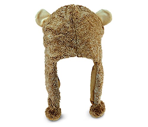 Puzzled Monkey Super-Soft Stuffed Plush hat Cuddly Animal Toy