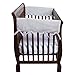 Trend Lab Waterproof CribWrap Rail Cover - For Wide Side Crib Rails Made to Fit Rails up to 18