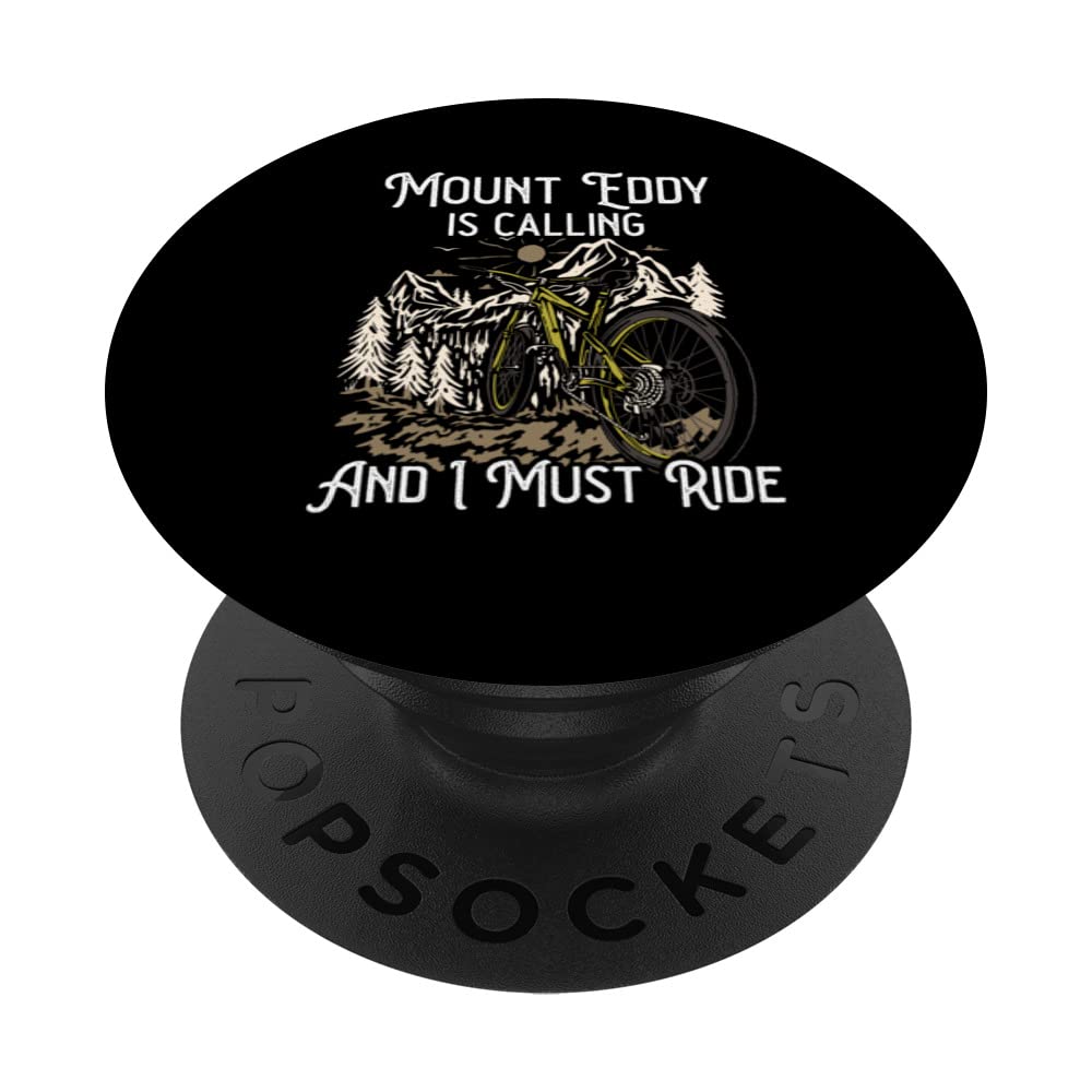 Vintage Mountain Bike Mount Eddy is calling I must ride PopSockets Swappable PopGrip