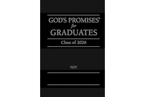 God's Promises for Graduates: Class of 2026 - Black NIV: New International Version (The Perfect Christian Graduation Gift to 