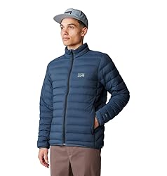 Mountain Hardwear Men's Deloro Down Jacket, Moon
