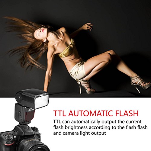 VOKING VK750III Remote TTL Camera Flash Speedlite with LCD Display