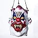 YU FENG Scary Clown Ghost Prop with Hemp String for Halloween Haunted House Creepy Party Decoration