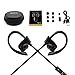 Bluetooth Earphones,SMBOX Wireless Sports Earbuds Built in Mic Stereo Bluetooth Headphones Sweat/Water Proof Headset for Bluetooth-Enabled Devices In-Ear Headphones with Super Sound Quality - Black