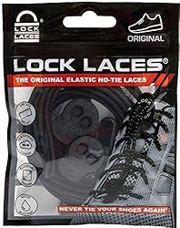 Lock Laces - Elastic No Tie Shoelaces, One Size