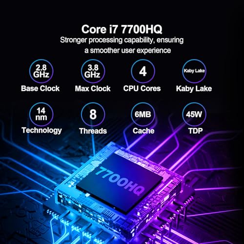 SUKOTOP 27 Inch All-in-One Computer Curved FHD Screen All-in-One Computer Core i7 16GB DDR 512GB ROM SSD Bluetooth5.3 WiFi Dual Band with Wired Mouse and Keyboard