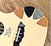 Hyamass 12pcs Felt Picks Plectrums for Guitar, Ukulele, Bass
