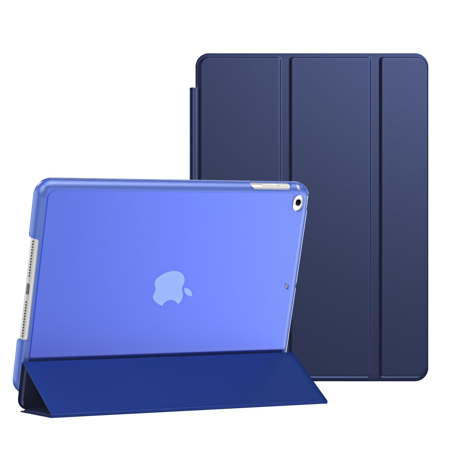 Case For Apple iPad Mini 4th Generation (2015) and For Apple iPad Mini 5th Generation (2019) Smart Magnetic Stand Cover with Auto Wake/Sleep (Blue)