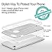 ESR iPhone 7 Case,Glitter Sparkle Bling Case [Three Layer] for Girls Women [Shock-Absorption] for 4.7