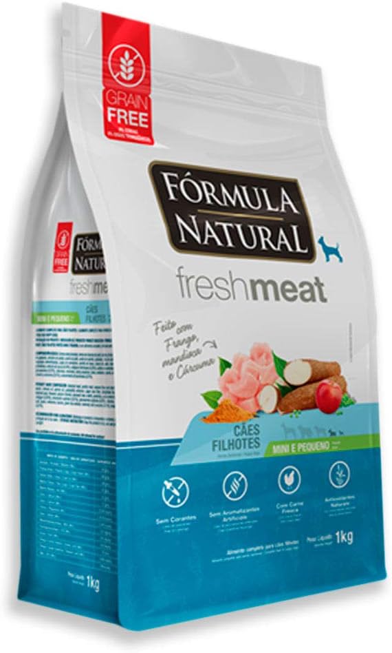 Ração Fórmula Natural FreshMeat para Cães Filhotes de Pequeno Porte