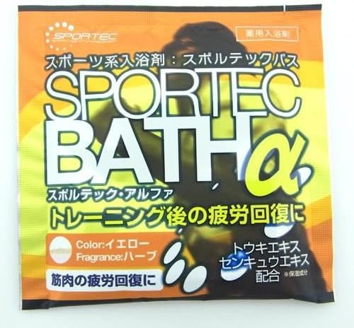 Amazon スポーツ系入浴剤 スポルテック バス アルファ Spb A 医薬部外品 40g 12袋セット ノーブランド品 生活雑貨 通販