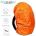 Joy Walker Backpack Rain Cover Waterproof Breathable Suitable for (15-30L, 30-40L, 40-50L, 50-70L, 70-90L) Backpack Hiking/Camping/Traveling (orange, XXL (for 70-90L backpack))