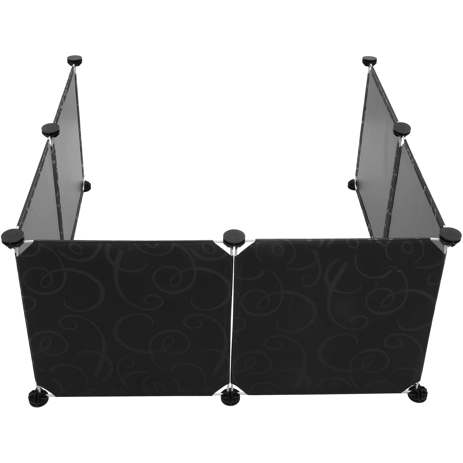 Happyyami Cat Litter Box Enclosure Splash Guard Privacy Protector for Home Use Prevents Litter Scatter and Protects Walls from Cat Pee